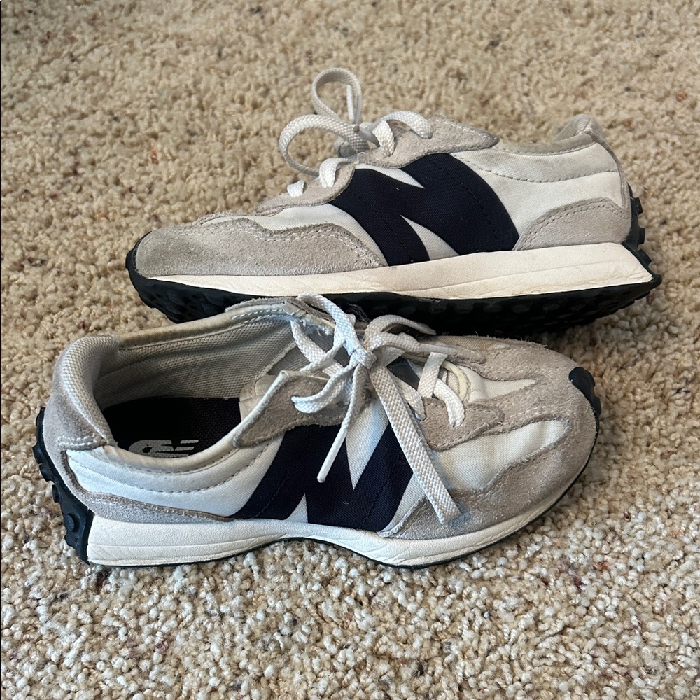 New Balance Kids Sneakers - Gray and White